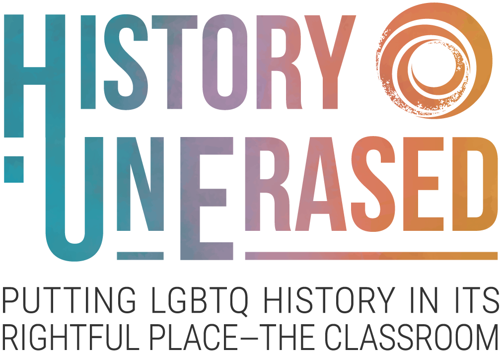 History UnErased logo with tagline